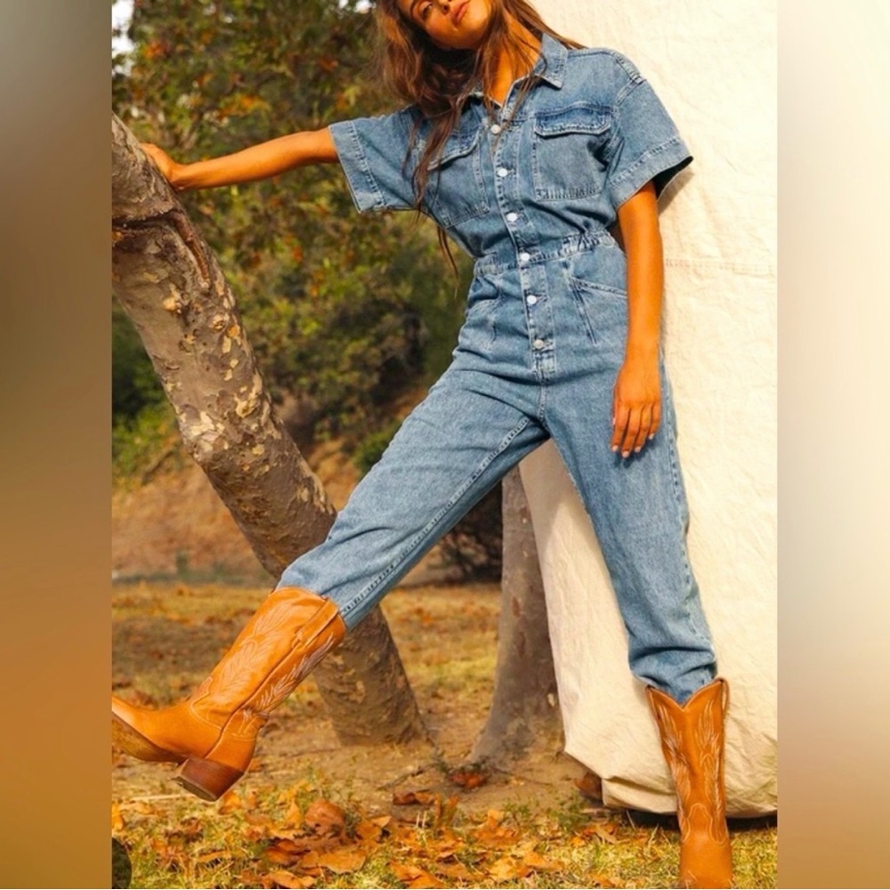 Free People Marci Denim Jumper